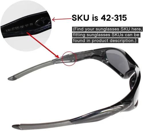 Miniatura 5 de Walleva - Lentes de repuesto para gafas de sol Oakley Minute 2.0, 6 opciones disponibles