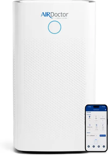 Miniatura 11 de AIRDOCTOR AD5500 Purificador de aire HEPA y VOC para espacios extra grandes y conceptos abiertos con filtros UltraHEPA, de carbón y VOC - Captura