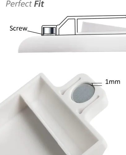 Miniatura 3 de Fundas magnéticas para interruptores, interruptor de luz ILIVABLE y cubierta de toma de corriente para interruptores planos modernos, no a prueba