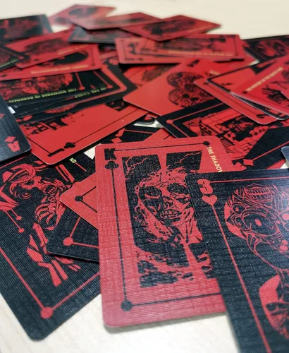 Miniatura 4 de Cthulhu Mythology The Great Book of The Necronomicon Juego de cartas de póquer