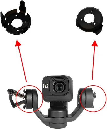 Miniatura 2 de Amortiguador de goma cardán para DJI Mini 3 Pro/Mini 3 Amortiguación de choque Gimbal Cámara Reparación Piezas de Repuesto