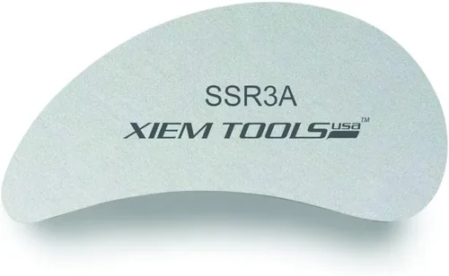 Xiem Tools Costilla de arcilla de acero inoxidable para cerámica y cerámica (costilla 3A)