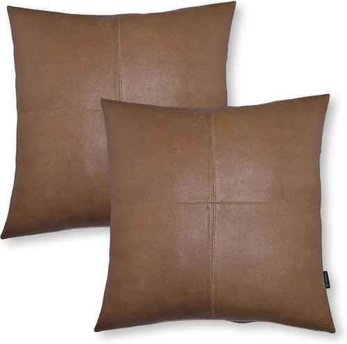 Miniatura 61 de Funda de almohada de piel de cordero – Funda de cojín para sofá, fundas decorativas para sala de estar o dormitorio de 20 x 20 pulgadas – Caja