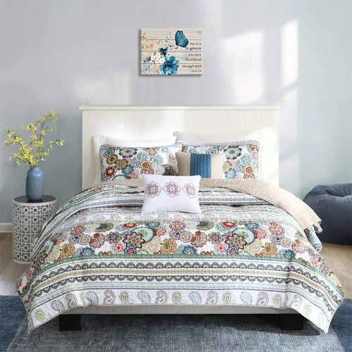 Miniatura 4 de Decoración de baño de mariposa, versículo bíblico, arte de pared inspirador, lienzo cristiano para decoración del hogar, impresiones de flores