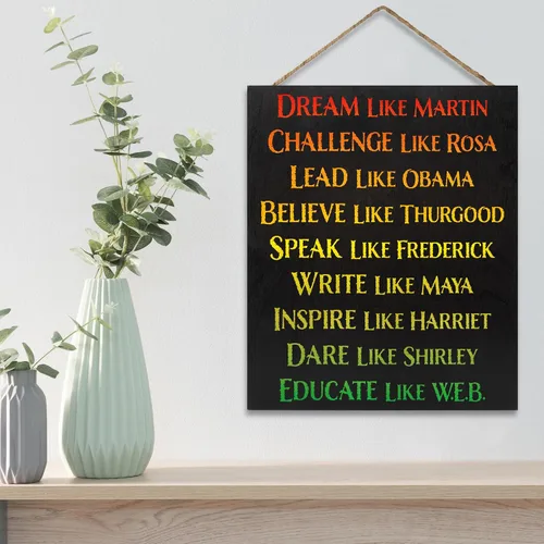 Miniatura 6 de JennyGems Regalos del mes de la historia negra, decoraciones del mes de la historia negra, arte de pared afroamericano, personas influyentes
