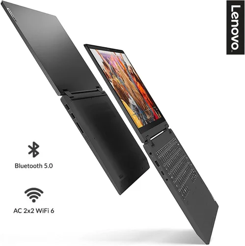 Miniatura 6 de Lenovo Laptop Flex 5, pantalla táctil FHD de 14.0 pulgadas, AMD Ryzen 7 5700U, gráficos AMD Radeon, teclado retroiluminado, lector de huellas