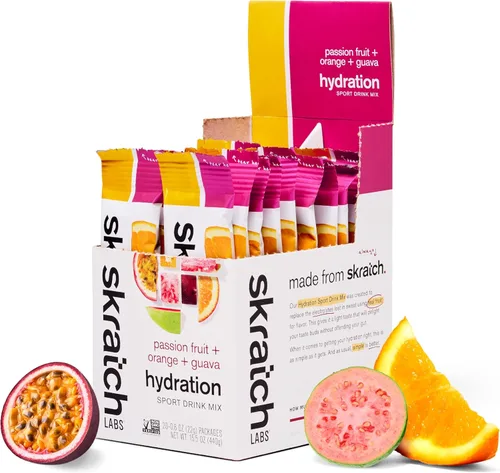 Miniatura 14 de Skratch Labs Paquetes de hidratación – Mezcla de bebida de hidratación, lima limón (20 unidades) – Paquetes de electrolitos en polvo desarrollados