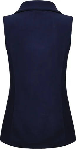 Miniatura 38 de SeSe Code Chaleco de forro polar ligero con cremallera frontal y bolsillos para mujer