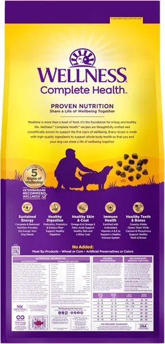 Miniatura 9 de Alimento seco natural para perro, Wellness Complete Health , Verde azulado