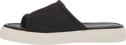 Miniatura 8 de Aerosoles Sandalia Evon Slide para mujer, Tela negra