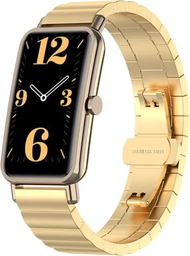 Miniatura 8 de Correas de metal compatibles con Huawei Watch Fit Mini, pulseras de repuesto ajustables de acero inoxidable para Huawei Watch Fit Mini Strap