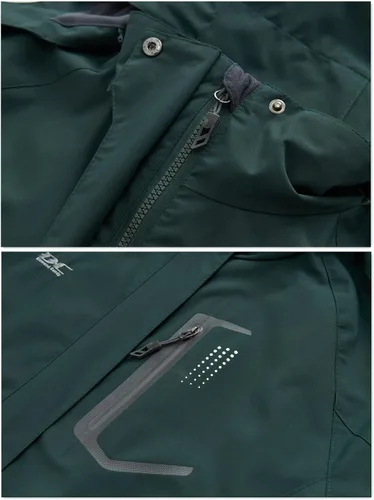 Miniatura 5 de Chaqueta de lluvia Diamond Candy para mujer, con diseño para senderismo, impermeable y ligera, con capucha