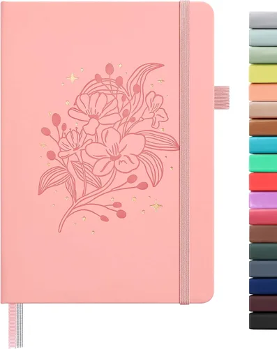Miniatura 13 de &And Per Se - Cuaderno en blanco, 160 páginas, 5.7 x 8 pulgadas, cuaderno de rayas estrechas con papel grueso para escribir, cuaderno de tapa dura