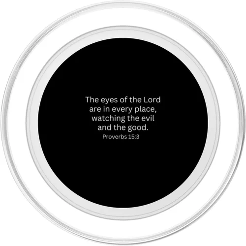 Miniatura 2 de The Eyes Of The Lord Evil and Good Proverbs 15:3 Christian PopSockets MagSafe PopGrip para iPhone