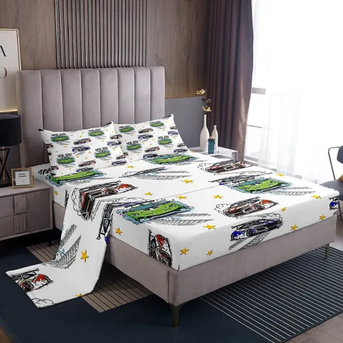 Miniatura 32 de jejeloiu Cow Skull Bed Sheets Set Twin Size Kids Longhorn Skull 3 Pieces Sheet with 16 Inch Deep Pockets for Boys Girls Teens Western Desert Bedding