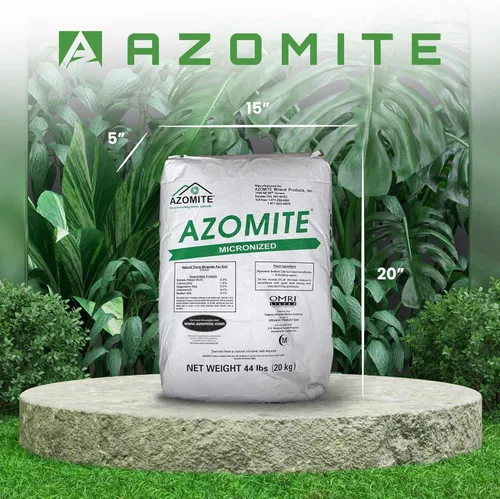 Miniatura 2 de Azomite Raw Supply polvo mineral orgánico de traza 44LB micronizado, blanco