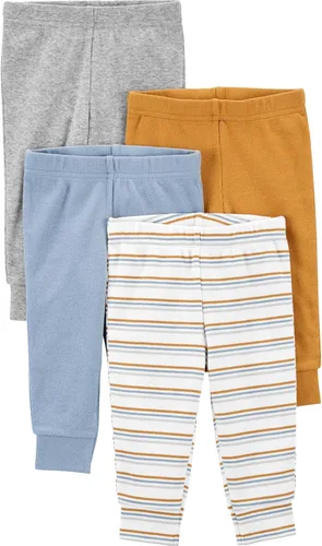 Miniatura 37 de Simple Joys by Carter's - Pantalones de forro polar para bebé, paquete de 4