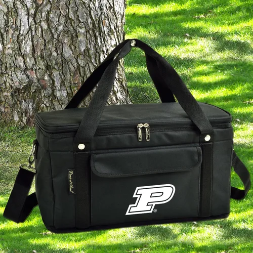 Miniatura 2 de Purdue Boilermakers - Enfriador semirígido plegable a prueba de fugas con licencia para 42 latas, diseñado y aprobado por calidad en los Estados