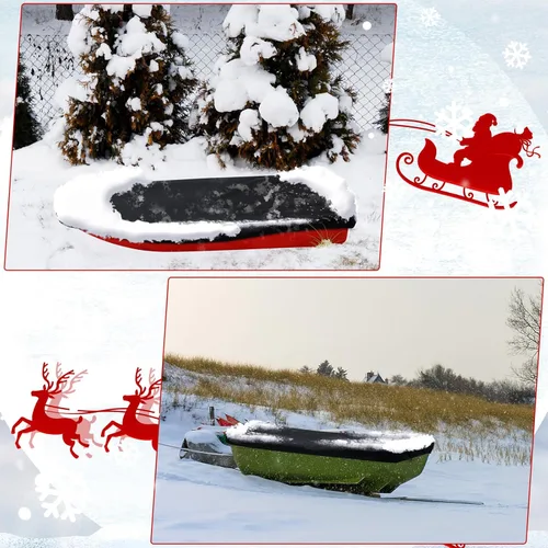 Miniatura 4 de Cubierta de viaje para pesca en hielo, cubierta de trineo 600d, impermeable, protector de almacenamiento de viaje para actividades al aire libre