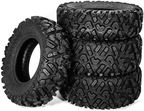 Miniatura 16 de FORERUNNER - Neumáticos ATV 25x8-12, todo terreno, 6PR 25x8x12, ATV, UTV, Trail Mud Sand Off-Road (paquete de 2, sin cámara) FORERUNNER 6PR