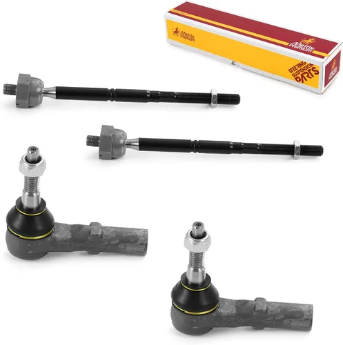 Miniatura 189 de Metrix Premium Chassis Parts - Juego de 4 barras de acoplamiento interior y exterior para Audi A3 15-16, Seat Leon 06-20 (México), 09-17 Volkswagen