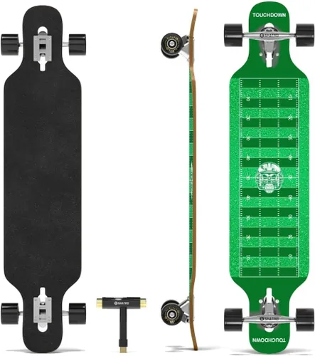 Skatro Drop Through Longboard Skateboard Freeride - Incluye T-Tool