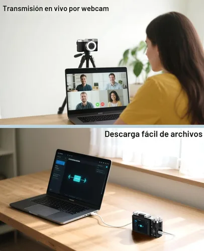 Miniatura 5 de Cámara digital FLATIC, cámaras 4K de 64MP para fotografía con tarjeta de 64GB, cámara de vlogging de enfoque automático de 18X para YouTube