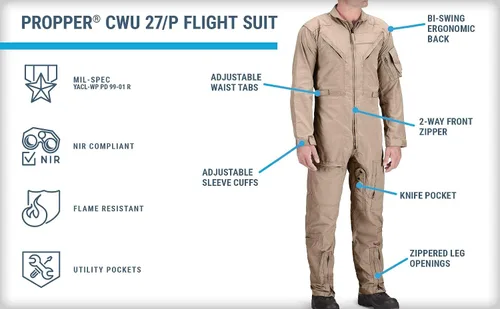 Miniatura 4 de Propper CWU 27P Nomex Flight Suit