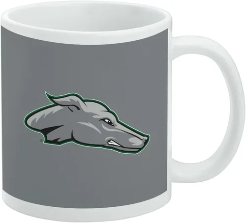 Miniatura 359 de GRAPHICS & MORE Taza de café de cerámica con logotipo secundario de la Universidad Bob Jones, tazas de regalo novedosas para café, té y bebidas Logo
