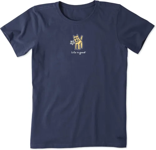 Miniatura 3 de Life is Good Camiseta vintage Crusher con margaritas para mujer