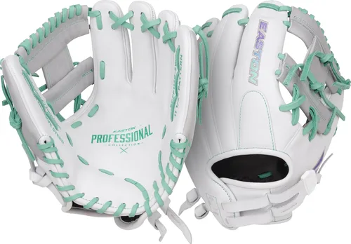 Miniatura 25 de Easton Guantes de sóftbol de lanzamiento rápido de la colección profesional Tamaños 11.5" - 13" Múltiples estilos Tela tejida dividida