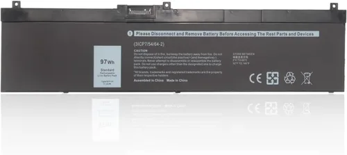 Miniatura 13 de Batería N3X1D de 11.1 V 65 Wh, compatible con Dell Latitude E6540 E6440 E5530 E5430 E6520 E6420 Precision M2800 Series 6cell Notebook 8858X T54FJ