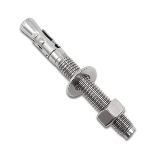 Miniatura 7 de Anclaje de cuña de 1/2" x 3-3/4 pulgadas, anclajes de hormigón de acero inoxidable, sujetadores de pernos de expansión de trabajo pesado