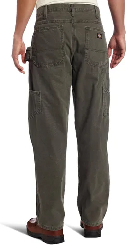 Miniatura 2 de Pantalón de jean carpintero para hombres por Dickies, color pato lijado, cómodo