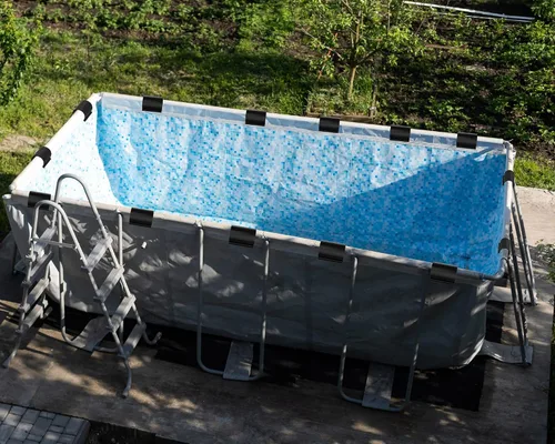 Miniatura 7 de Jetec 16 clips negros para cubierta de piscina para abrazaderas de cubierta de piscina sobre el suelo para abrazaderas de tubería de PVC de 1-1/2
