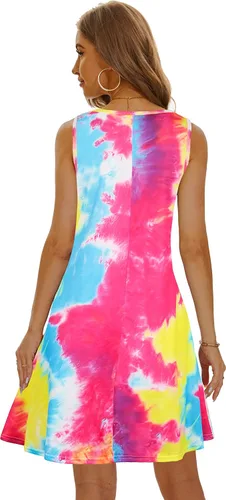 Miniatura 3 de Moskill - Vestidos de verano para mujeres, vestido casual de playa con bolsillos