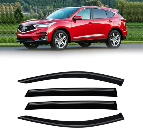 Miniatura 92 de Visera de ventana para Honda Civic 2022-2025, protectores de lluvia de canal exterior, escudos, deflector de ventilación, sombra, viento, humo
