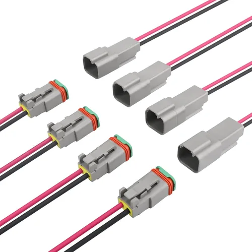 Miniatura 10 de JRready ST9031 Deutsch - Kit de conectores DTP de 2 cables 10AWG (UL3266), conector eléctrico automotriz de 2 pines impermeable IP68, conectores