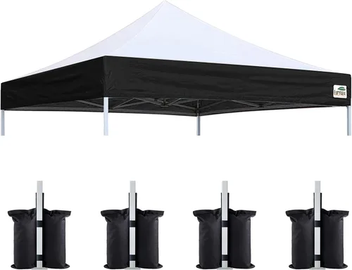 Miniatura 46 de Eurmax USA toldo desplegable de repuesto, cubierta superior para tienda de campaña, armado instantáneo, solo la cubierta superior, 4 bolsas