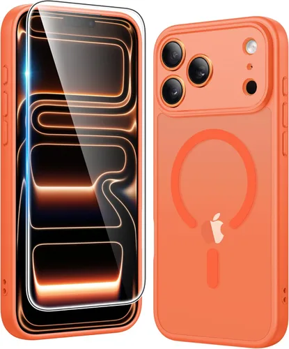 Miniatura 1773 de FNTCASE Funda para iPhone 13 Pro-Max: Fundas magnéticas transparentes compatibles con Magsafe Slim anti amarillamiento protección contra caídas