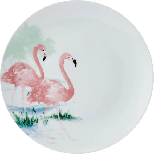 Miniatura 7 de Studio Nova Flamingo Haven Tropical juego de vajilla de 12 piezas, platos y cuencos, para 4 comensales