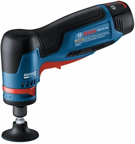 Miniatura 5 de Bosch GWG12V-20SB23 12V Max Kit de Amoladora de Troquel de Ángulo Recto Sin Escobillas de 1/4 Pulgada con (2) Baterías de 3 Ah