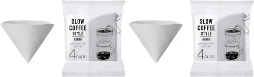 Miniatura 3 de KINTO SCS 27634 - Filtro de papel de algodón, 4 tazas, café, goteo de mano