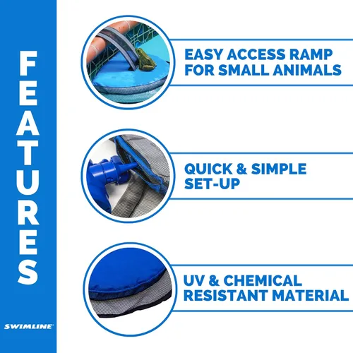 Miniatura 3 de Swimline Rampa de escape Pool Critter, azul