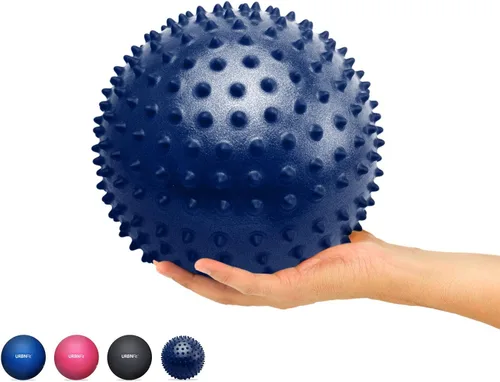 URBNFit Pelota de pilates de 9 pulgadas – Pelotas pequeñas de ejercicio para yoga, barras, terapia física, estiramiento, postura, fitness central,