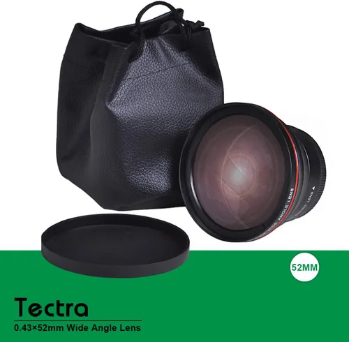 Miniatura 3 de Tectra 52MM 0.43x Lente Profesional de Gran Angular HD (Porción Macro) para Cámaras Nikon DSLR D3300 D3200 D3100 D5500 D5300 D5200 D5100 D7100 D7000