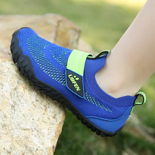 Miniatura 6 de UBFEN - Zapatos para el agua para niños y niñas zapatos acuáticos y livianos de secado rápido para ir a la playa practicar deportes hacer natación e