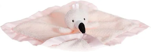 Miniatura 4 de Apricot Lamb Manta de seguridad de animales de peluche con diseño de pájaro flamenco, manta de personaje para guardería, de lujo, para acurrucarse