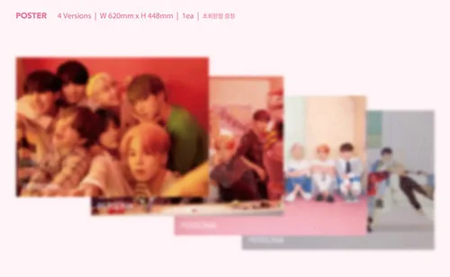 Miniatura 5 de Bighit BTS BANGTAN BOYS - MAPA DEL ALMA: PERSONA [4 ver.] CD+76p Photobook+20p Mini Book+1Photocard+1Postcard+1Foto Película+Póster plegado+Juego
