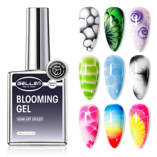 Miniatura 17 de GELLEN - Juego de capa base y capa superior de gel para uñas, 2 piezas de 18 ml, capa superior y base de gel de uñas de alta calidad, no necesita